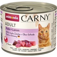 Photos - Cat Food Animonda Adult Carny Turkey/Lamb  200 g 6 pcs