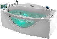 Photos - Bathtub Gemy 9072 171x92 cm hydromassage Smart TV and air massage