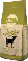 Photos - Dog Food Araton Junior All Breeds Chicken 