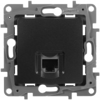 Photos - Socket Legrand Etika 672641 black