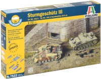 Photos - Model Building Kit ITALERI Sturmgeschutz III (1:72) 