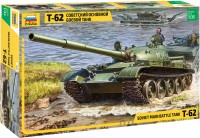 Model Building Kit Zvezda Soviet Main Battle Tank T-62 (1:35) 