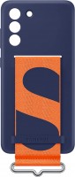 Photos - Case Samsung Silicone Cover with Strap for Galaxy S21 FE 