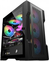 Computer Case 1stPlayer T3-4F1 black