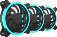 Photos - Computer Cooling SilentiumPC Corona HP RGB Kit (3x120 MM) 