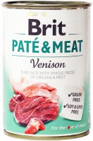 Photos - Dog Food Brit Pate&Meat Venison 1
