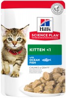 Cat Food Hills SP Kitten Ocean Fish Pouch  24 pcs