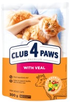 Photos - Cat Food Club 4 Paws Adult Veal  300 g