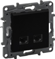 Photos - Socket Legrand Niloe Step 863570 black