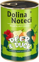 Photos - Dog Food Dolina Noteci Superfood Deer/Duck 
