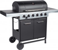 BBQ / Smoker Embermann Prestige 6 Burner Gas Barbecue with Side Burner 