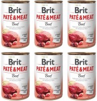 Photos - Dog Food Brit Pate&Meat Beef 6
