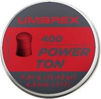 Photos - Ammunition Umarex Power Ton 4.5 mm 0.87 g 400 pcs 