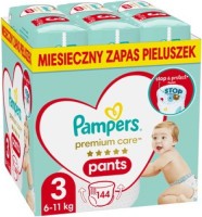 Nappies Pampers Premium Care Pants 3 / 144 pcs 