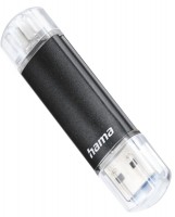 Photos - USB Flash Drive Hama Laeta Twin USB 3.0 16Gb 
