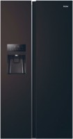 Photos - Fridge Haier HSR-3918FIPB black