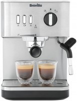 Photos - Coffee Maker Breville Bijou Barista VCF149X stainless steel
