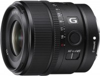 Camera Lens Sony 15mm f/1.4 G E 