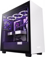 Photos - Computer Case NZXT H7 white