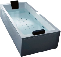 Photos - Bathtub Treesse Quadra 180x80 cm hydromassage