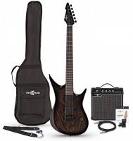 Photos - Guitar Gear4music Harlem 6 Electric Guitar 15W Amp Pack