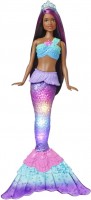 Photos - Doll Barbie Dreamtopia Twinkle Lights Mermaid HDJ37 