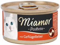 Photos - Cat Food Miamor Pate Poultry Liver 24 pcs 