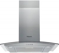 Cooker Hood Hotpoint-Ariston PHGC 7.4 FLMX stainless steel