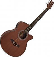 Photos - Acoustic Guitar Gear4music Deluxe Single Cutaway Electro Acoustic Guitar Sapele 