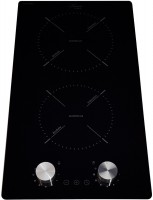 Photos - Hob Luxor IM 320 SS Round black