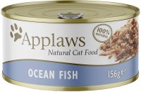 Photos - Cat Food Applaws Adult Canned Ocean Fish  156 g