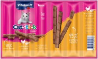 Photos - Cat Food Vitakraft Cat Stick Classic Poultry/Liver  36 g