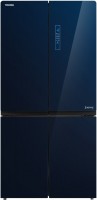 Photos - Fridge Toshiba GR-RF840WE-PGS blue