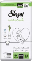 Photos - Nappies Sleepy Natural Diapers 4 Plus / 52 pcs