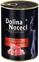 Photos - Cat Food Dolina Noteci Premium Rich in Veal  0.4 kg 24 pcs