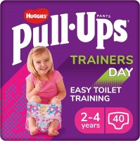 Photos - Nappies Huggies Pull Ups Girl 2-4 / 40 pcs 