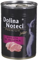 Photos - Cat Food Dolina Noteci Premium Junior Kittens Rich in Turkey  0.4 kg 12 pcs