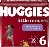 Photos - Nappies Huggies Little Movers 6 / 16 pcs
