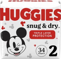 Photos - Nappies Huggies Snug and Dry 2 / 34 pcs
