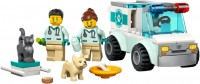 Photos - Construction Toy Lego Vet Van Rescue 60382 