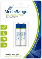 Photos - Battery MediaRange 2xAAA 1000 mAh 