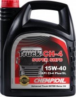 Photos - Engine Oil Chempioil CH-4 Truck Super SHPD 15W-40 4 L