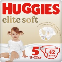 Photos - Nappies Huggies Elite Soft 5 / 42 pcs