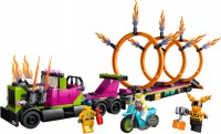 Construction Toy Lego Stunt Truck and Ring of Fire Challenge 60357 