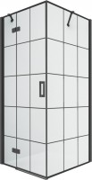Photos - Shower Enclosure New Trendy New Renoma Black 100x90 left