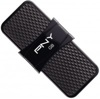 Photos - USB Flash Drive PNY OTG Duo-Link Type-C 64Gb 