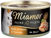 Photos - Cat Food Miamor Fine Fillets in Jelly Chicken/Pasta  100 g