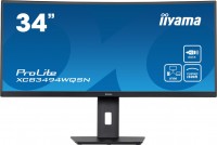 Monitor Iiyama ProLite XCB3494WQSN-B5 34 "  black