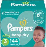 Photos - Nappies Pampers Active Baby-Dry 3 / 144 pcs