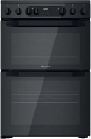 Cooker Hotpoint-Ariston HDM67V9CMB/UK black